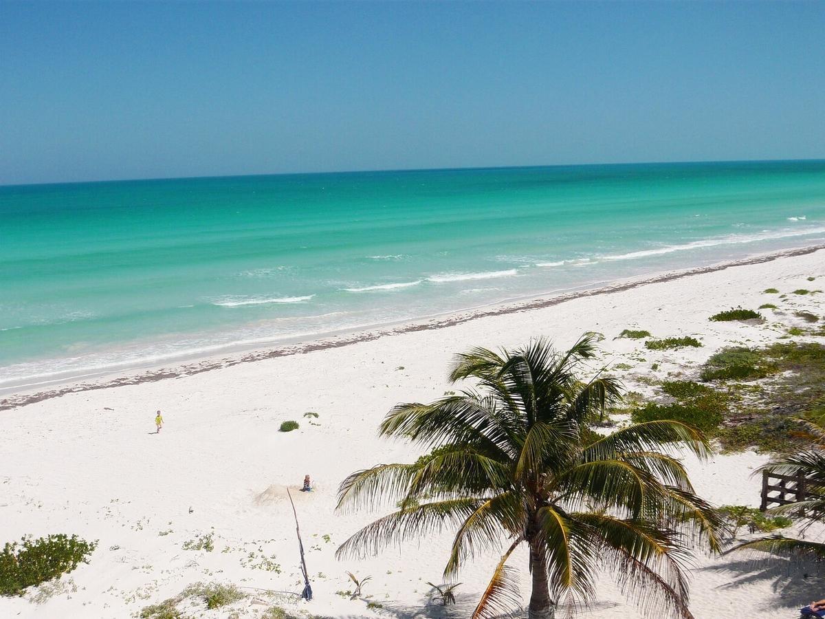 Antigua Lodge, 70 M From Sandy Beach El Cuyo Luaran gambar